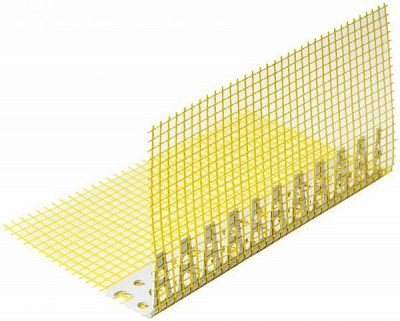 Профиль арочный с армирующей сеткой перфорированный 2,5 м 10х15 см 