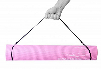 Килимок гімнастичний PowerPlay 4010 рожевий