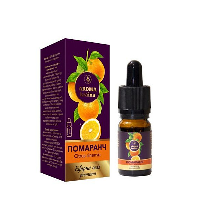 Эфирное масло Aroma kraina Премиум Оранж 10 мл 