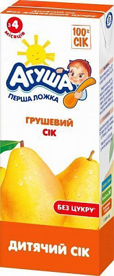Сік Агуша Груша 200 мл