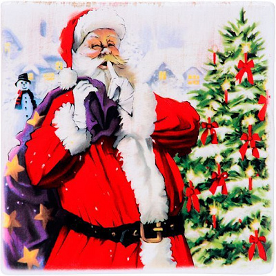 Підставка під гаряче NY Santa 10 см 358-941 Lefard