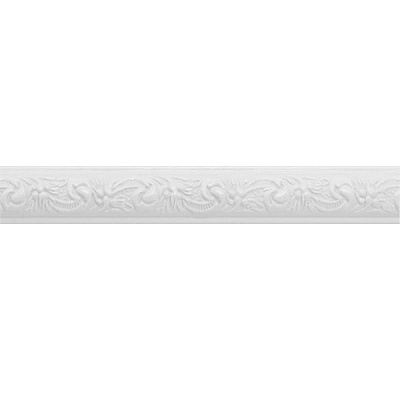 Молдинг Dellos Baget 130-115 білий 2400x15x8мм