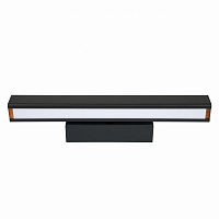 Бра Berger 1x9 Вт без цоколя чорний 1052-WL-9 Black