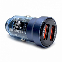 Автомобильное зарядное устройство Remzona CCAA-05BL синий