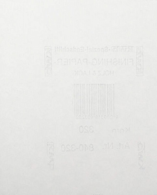 Наждачний папір KWB 23х28 см Р320 840320