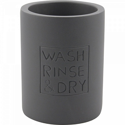 Стакан для зубних щіток Trento Lagom grey (60304)