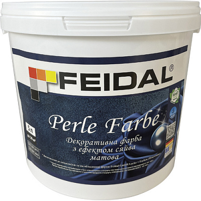 Декоративне покриття Feidal Perle Farbe матовий безбарвний 5 л