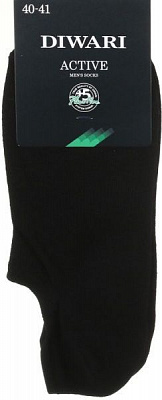 Носки мужские Conte ACTIVE (ультракороткие) 17С-144СП, 000 р. 25 черный 