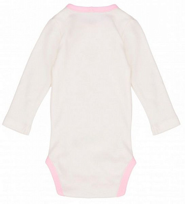 Комбинезон Фламинго 663-212 р.68 молочный Ворнер Бразерс 