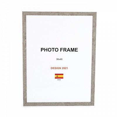 Рамка для фото 1 фото 30х40 см сандал 
