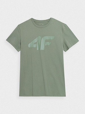 Футболка 4F TSHIRT M1049 4FSS23TTSHM1049-44S р.S хакі