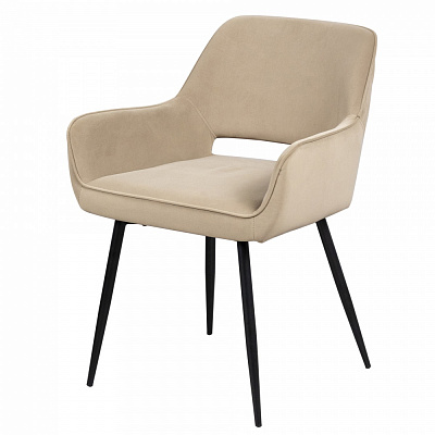 Стілець обідній Prestol Сенс бежевий / чорний