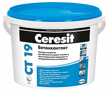 Грунтовка адгезионная Ceresit Бетонконтакт СТ 19 4,5 кг