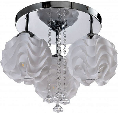 Люстра стельова Accento lighting 3x60 Вт E27 хром