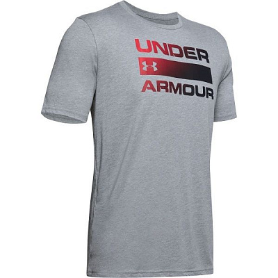 Футболка Under Armour UA TEAM ISSUE WORDMARK SS 1329582-036 L сірий
