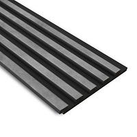 3D-панель MARCO decor 12010-707-K сірий бетон із чорним 120х10х2900 мм (0,34 кв.м)