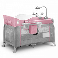 Манеж-кровать Lionelo Thomi pink baby LO.TM03