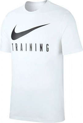 Футболка Nike M NK DRY TEE NIKE TRAIN BQ3677-100 M белый