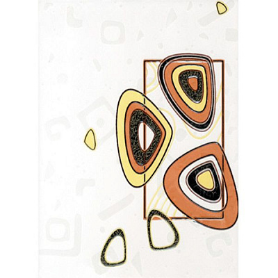 Декор Карптская керамика Арлекин 200x250 мм