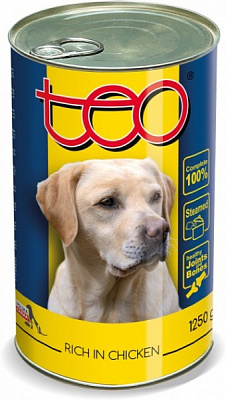 Консерва для усіх порід ж/б, 1,25 кг з куркою