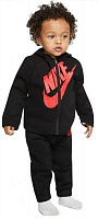 Спортивный костюм Nike SUEDED FLCE FUTURA JOGG SET 66E412-023 р. 12M черный