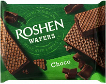 Вафли Roshen Wafers шоколад 22 шт (4823077621642) 72 г 