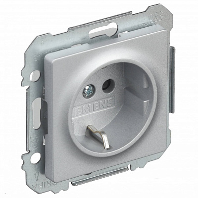 Розетка Siemens Line IP20 алюміній 5UH10724AM
