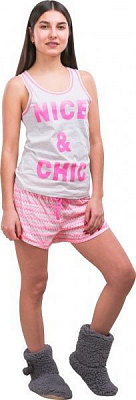 Піжама жіноча Chic р. L рожевий