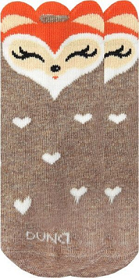 Носки детские Duna 4005 р.8-10 темно-бежевый с принтом 