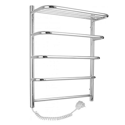 Рушникосушарка електрична Laris Стандарт П5 500х660 з полицею Ліве підключення 73207176