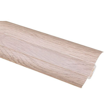 Плінтус ПВХ дуб грейж 20x60x2500 мм