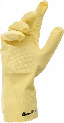 Рукавички Delta Plus VE200JA з бавовняною підкладкою з покриттям латекс L (9) VE200JA09
