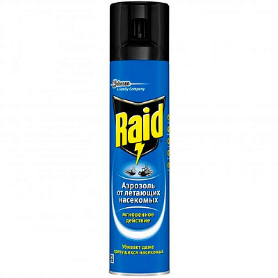 Жидкость Raid против мух, ос, комаров 300 мл