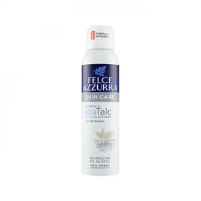 Дезодорант-антиперспірант для жінок Felce Azzurra Skin Care 150 мл
