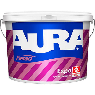 Краска Aura Fasad Expo TR база под тонировку 0,9л 1,28кг