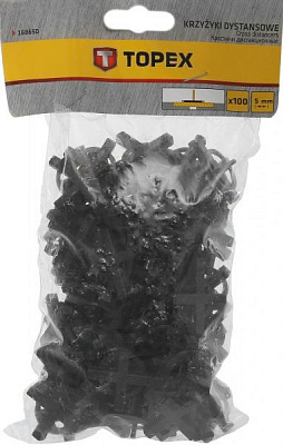 Крестики дистанционные Topex 5 мм 16B650
