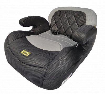 Автокресло BABY CAR SEAT HB608 со спинкой black/grey