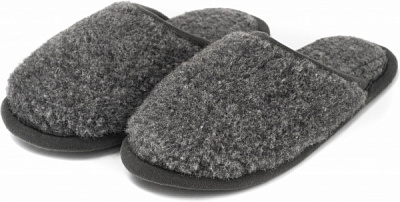 Тапки домашние Flokati Merino р.38/39 серый 