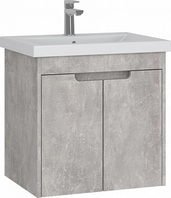 Тумба консольна Грейд Lina бетон під умивальник Como 60