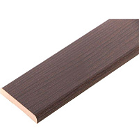 Лиштва шпонована Dverona 8x60x2150 мм дуб венге