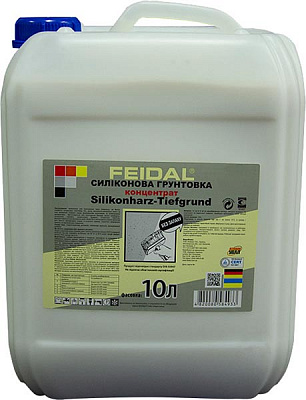 Ґрунтовка глибокопроникна Feidal Silikonharz-Tiefgrund 10 л