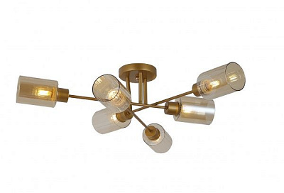 Люстра потолочная Blitz 8130-46 6x60 Вт E27 золотой BLITZ_8130 