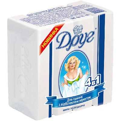 Господарське мило Друг з відбілювальним ефектом 540 г 4 шт./уп.