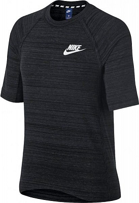 Футболка Nike W NSW AV15 TOP SS KNT 885381-010 M чорний