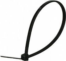 Стяжка кабельна CarLife 2,5х150мм чорна