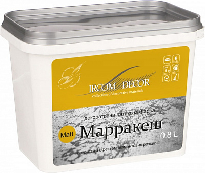 Декоративна фарба Ircom Decor Марракеш Matt 0,8 л