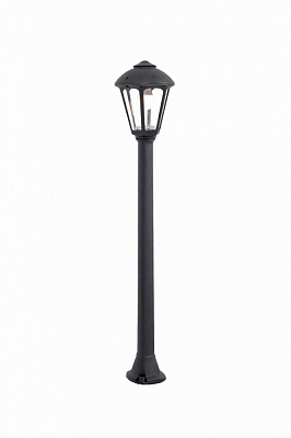 Светильник уличный напольный FUMAGALLI Giaffa/Giampy Clear E27 12 Вт IP55 черный