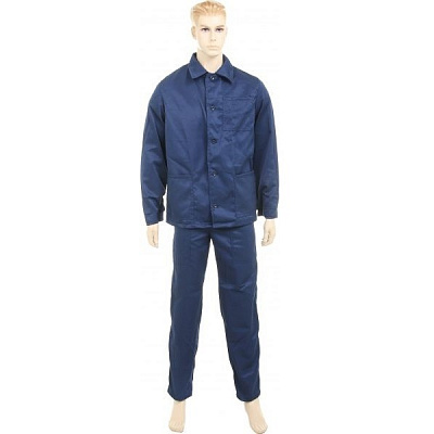 Костюм робочий Торнадо куртка та штани зріст 5/6 р. 60-62 синій