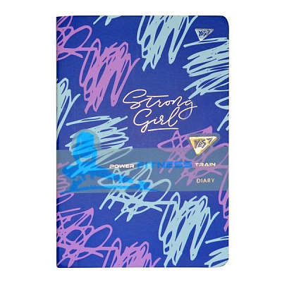 Блокнот-мотиватор Strong Girl серії Fitness 14х21 см 151579 YES