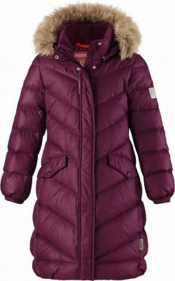 Пальто-пуховик Reima 4960 р.134 бордовый 531352 